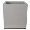 Flower Pot - - Square Granite - Plastic - 40x40 Cm - Stone
