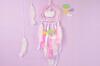 White Metal Hoop DIY Dreamcatcher Macrame Ø40Cm (Discontinued)