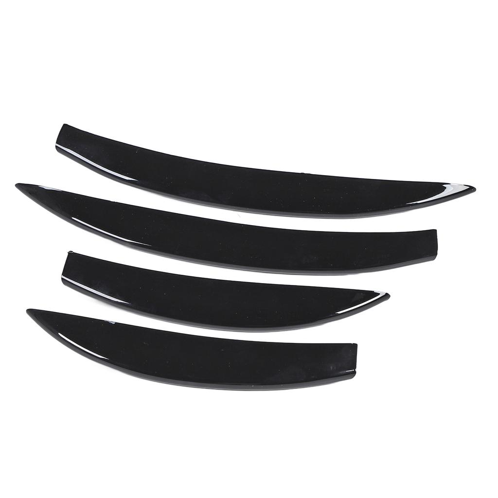 1 Pair Front Bumper Splitter Grille Trim Stylish Look Spoiler Diffuser Grille Trim Strip Replacement for   E‑Class W214  ‑Line 2024 and Later
