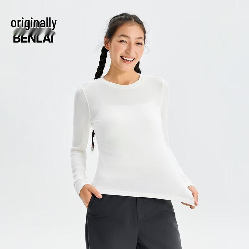 

Benlai Women s Slim Fit Round Neck Long Sleeve T-Shirt XXL