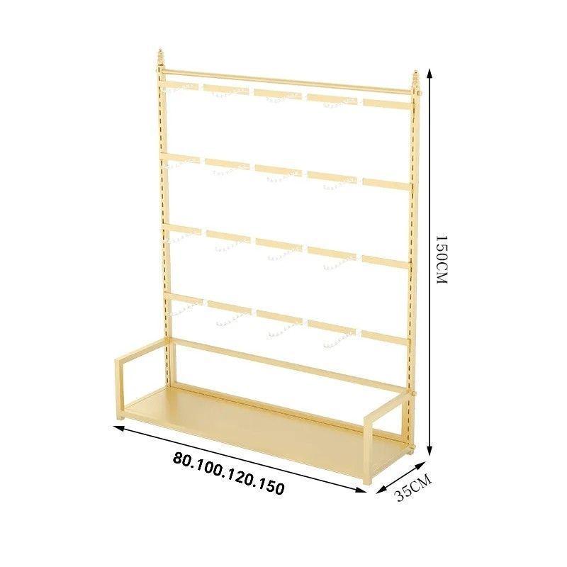 Víceúrovňový nastavitelný stojan na vystavení pantoflí a bot pro supermarkety a nákupní centra