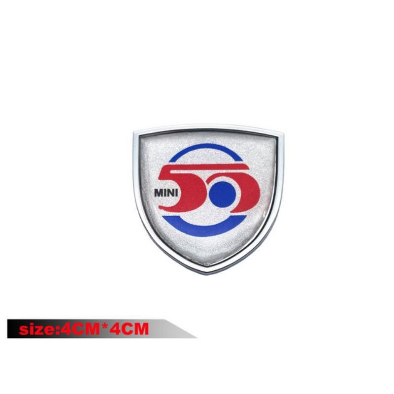 Personality Style Metal Car Sticker Body Badge Door Trim Decal For Mini R56 F55 F56 R57 R58 R60 Clubman Countryman Cooper ONE S
