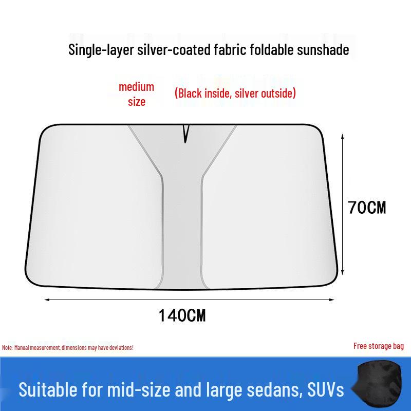 Car Front Windshield Sunshade Heat Insulation Cover