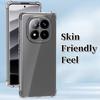 Transparent TPU Shockproof Phone Case for Redmi Note 14 Pro+ / Note 14 Pro 5G / Note 14 Pro 4G / Note 14 5G / Note 14 4G - Clear