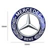 56mm Car Wheel Center Hub Cap Rim Cover Emblem Stickers For Mercedes Benz S320 W164 W203 W204 W168 C180 E320 Car Accessories CL1