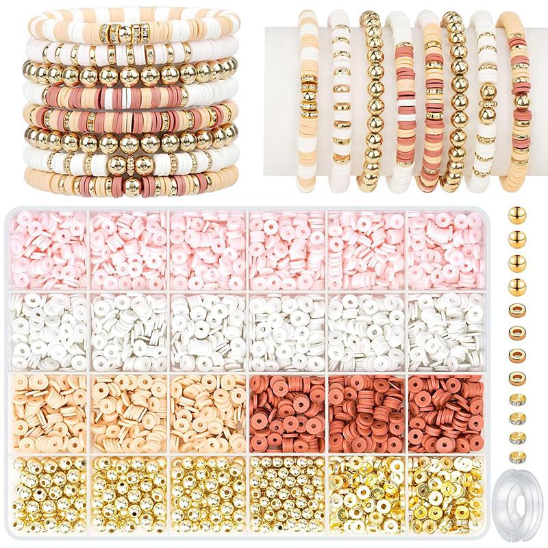 1Set Exquisite Beads Bracelet Kit For Women Girls Friendship Bracelet Making Kit Diy Jewelry Making Accessories Birthday Gifts