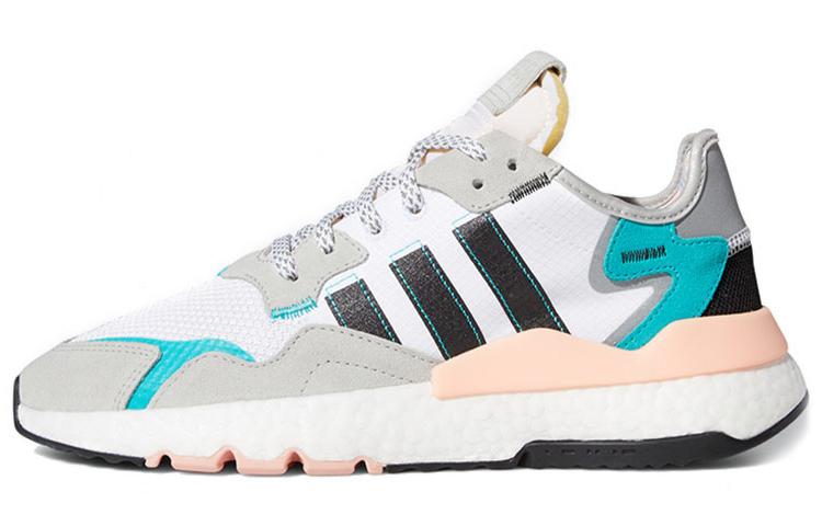 Adidas Nite Jogger  White Hi-Res Aqua  FV3852 37