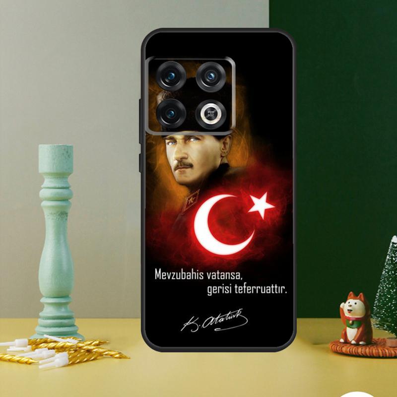 Mustafa Kemal Atatürk Signature Phone Case For OnePlus 13 13R 12 12R 11 9 10 Pro 8T 9RT 10T 10R Nord 4 CE 2 3 Lite N20 N30
