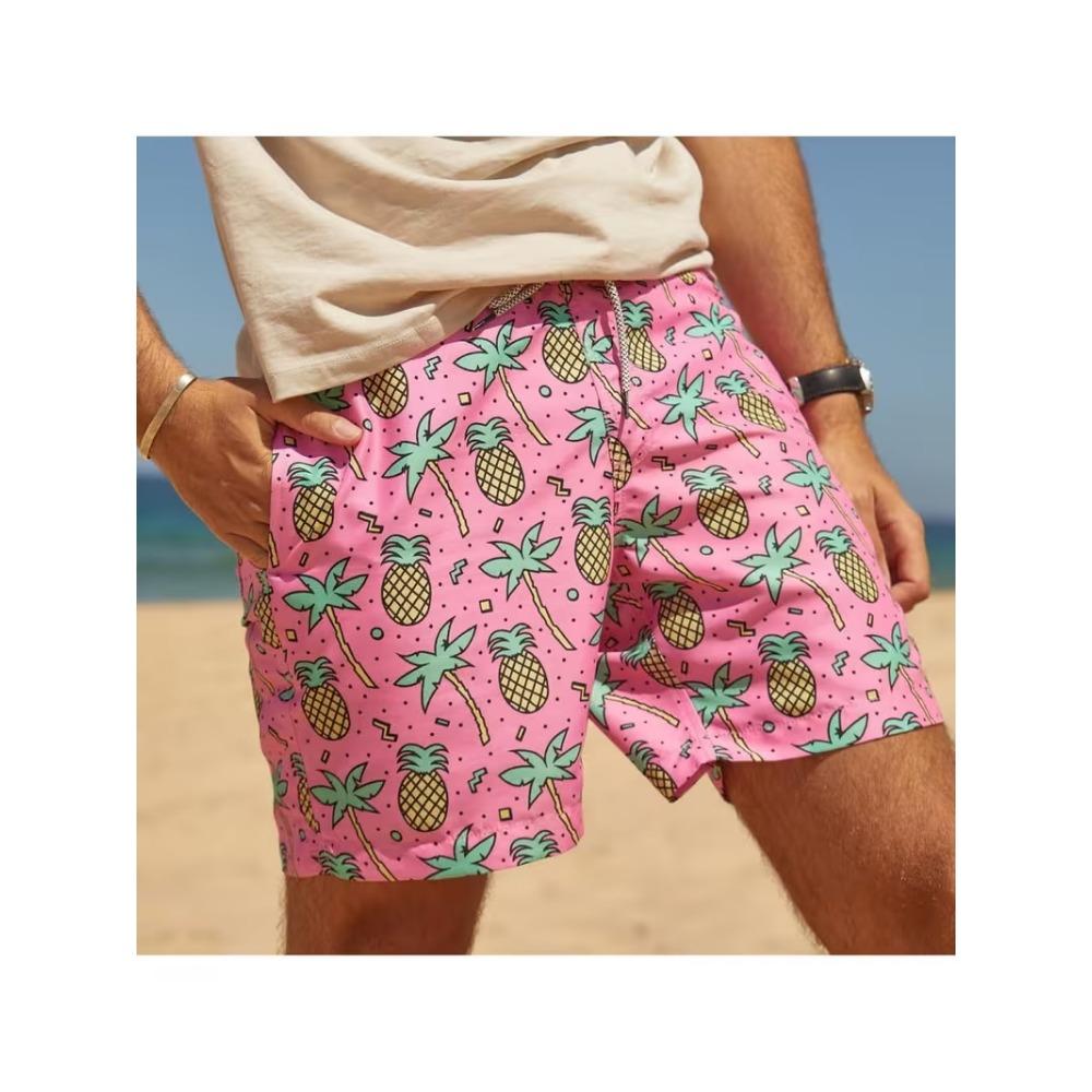 Leaf 3D Print Sport Quick-drying Breatha Men's Beach Shorts Outdoor Street Casual Fashion Beach Vacation Hawaiian Surfing Shorts