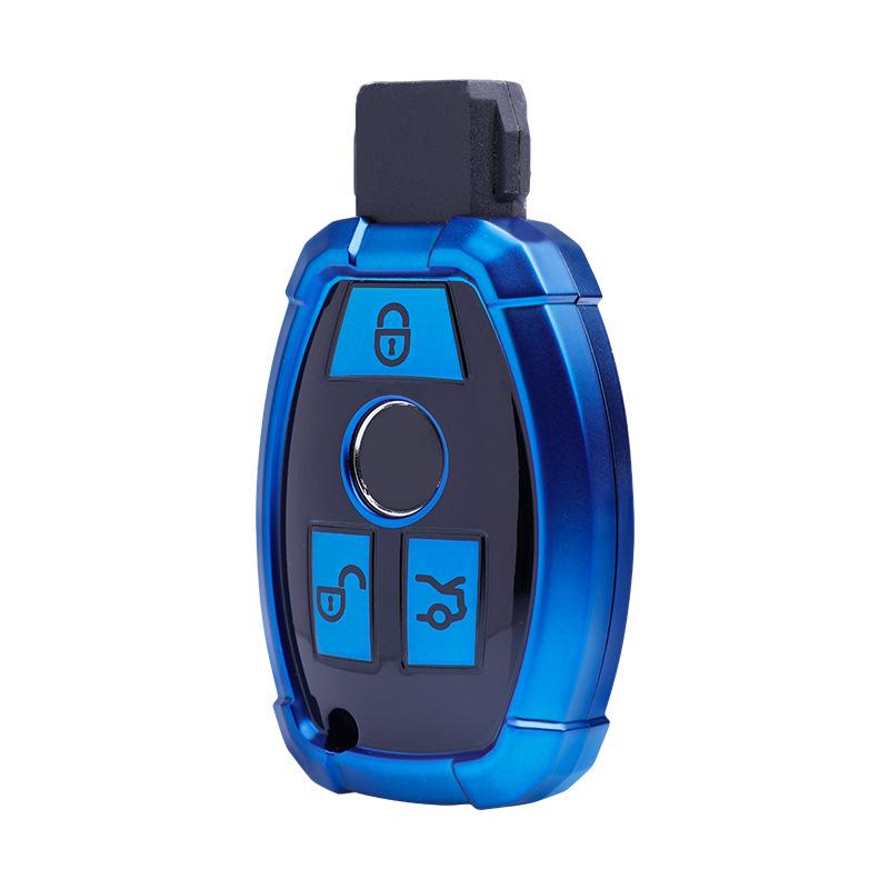 Mercedes Key Cover for E-Class, C-Class, C200L, CLA, GLA200, GLC260L, and GLS Models