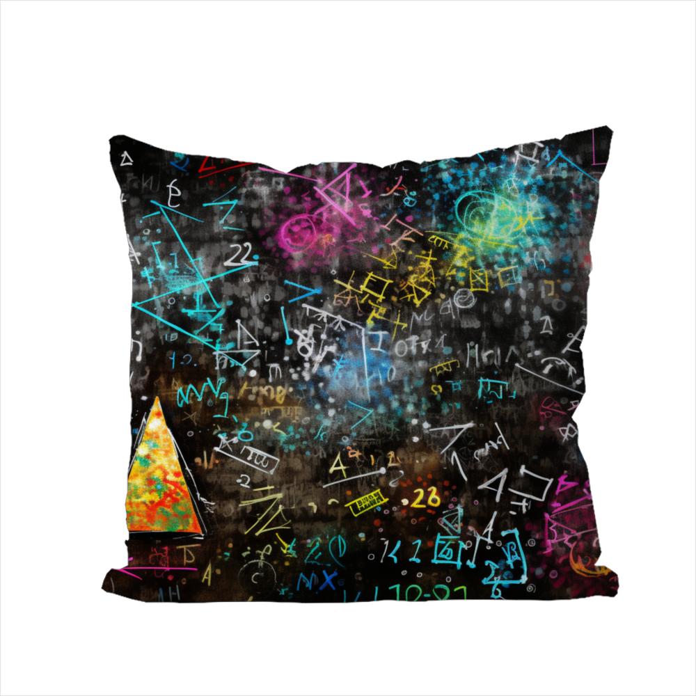 Math Edition Art Pillow Case For Car Sofa Decorative Home Doublesided Print Plush Square Throw Pillow Cushion Cover