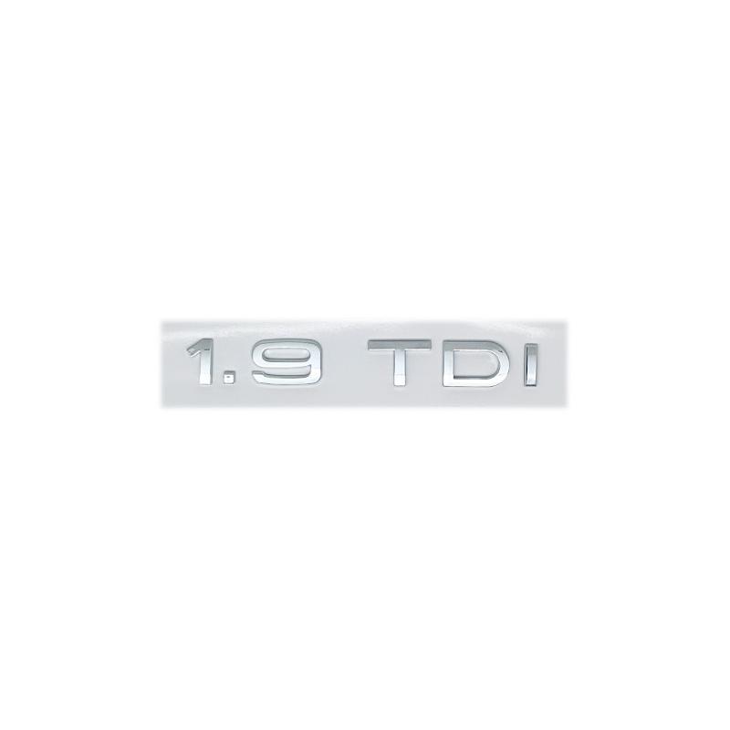 2026 High-Quality 3D ABS 1.9 TDI Trunk Logo Emblem for 4YGYE A4/A6 - Durable Car Badge Sticker Accessories, Easy to Install