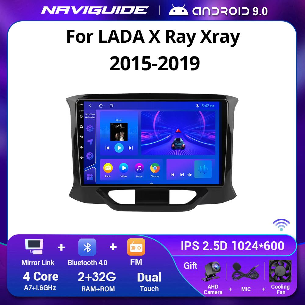 Android 13 Car Radio for LADA X Ray Xray 2015 - 2019 Multimedia Player 2 Din Navigation GPS Carplay Autoradio Stereo DVD