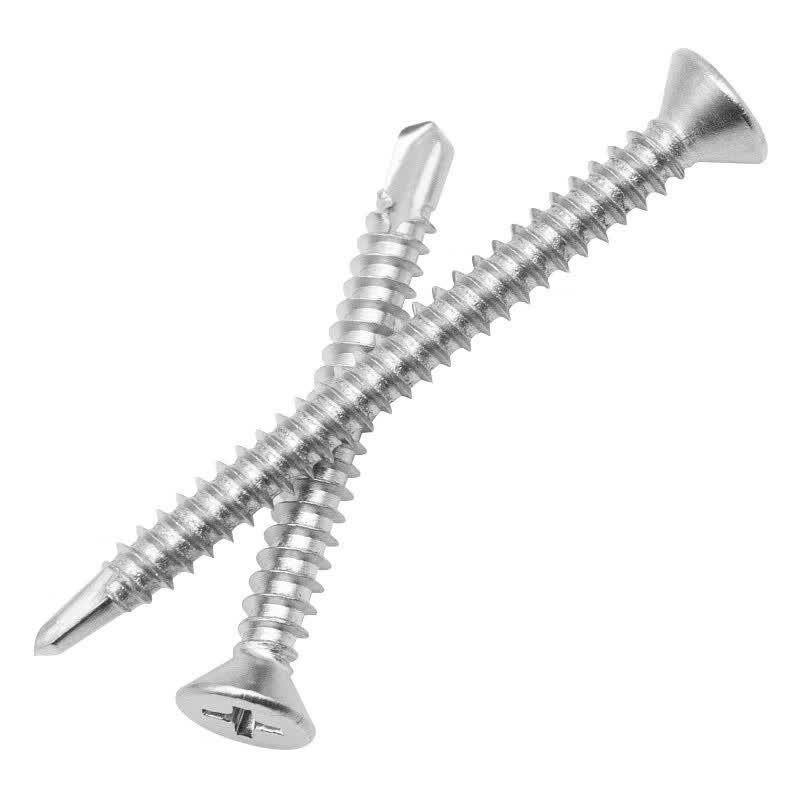 Haisidik HK-31 304 Stainless Steel Phillips Flat Head Self-Tapping Screws