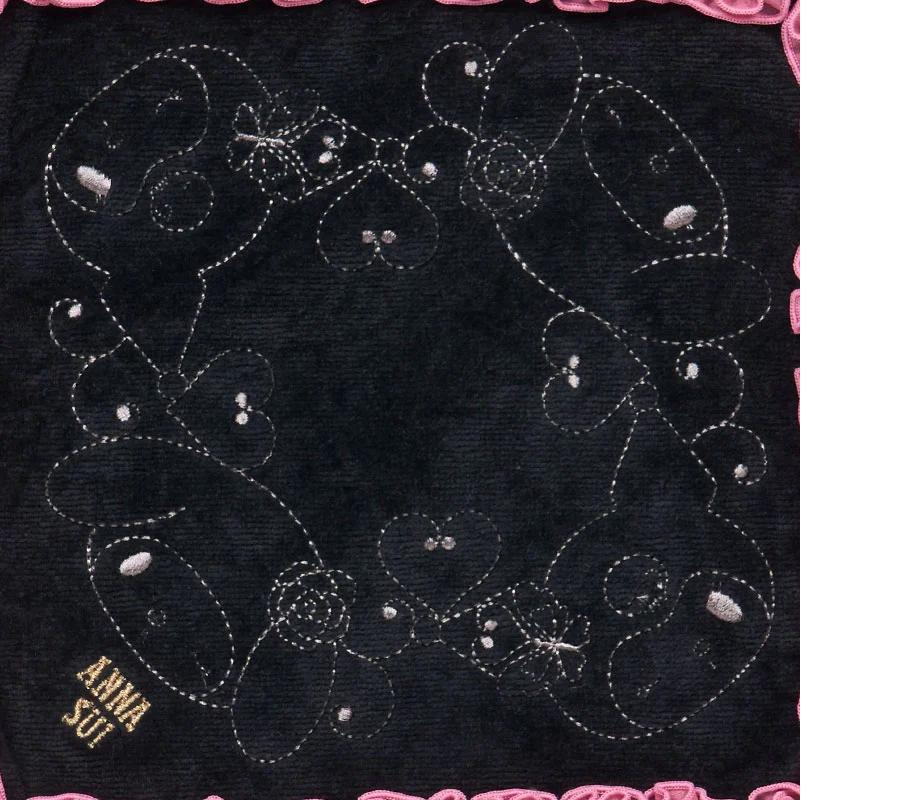 Sanrio ANNA SUI Mini Towel ( Ruffle ) Pink Japan NEW