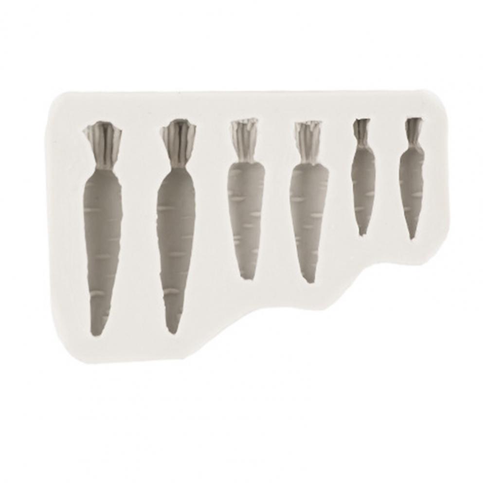 Food Grade Silicone Mold Silicone Candy Mold 3d Carrot Bunny Silicone Mold Food Grade Chocolate Fondant Cake Decorating Option2 серый