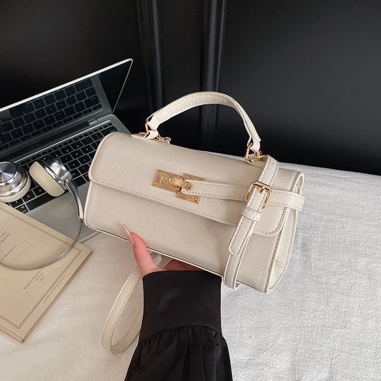 Lock Small Square Bag Women s Shoulder Handbag