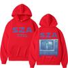 SZA's music album printed hoodie, autumn/winter men's retro letter long-sleeved hoodie, Y2K gothic punk sweatshirt, casual menswear.