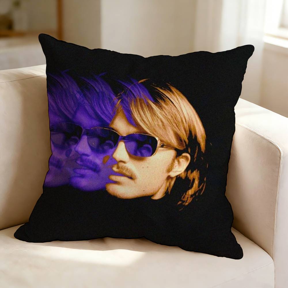 Actor DJO J-Joe K-Keery-y Square Double-Sided printed Pillow Case Bedroom Bedside Pillow Sofa Cushion Cover