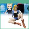 Ball Dragon Android 18 Figurine Cowboy Set Anime Model Toys Ornament Statuary