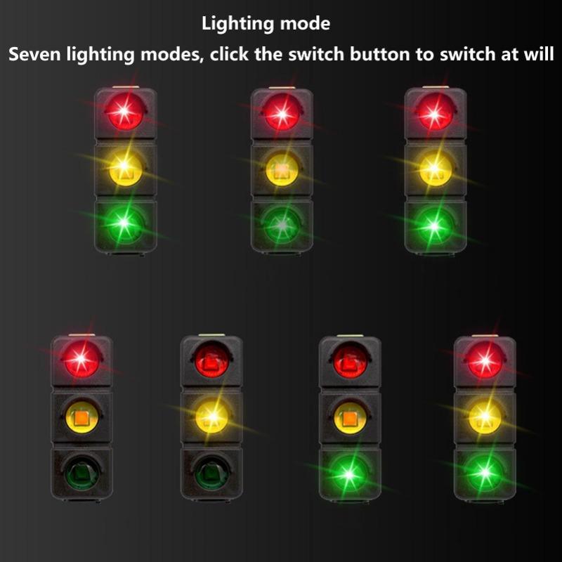 Bicycle Light Warning Red Green Light Flashing Night Riding USB Decoration Charging Tail Light