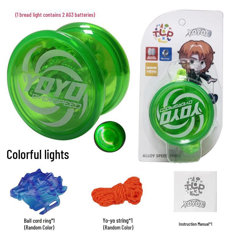 Alloy Luminous Yo-Yo for Kids - Competition Grade, Sleep & Live Play 