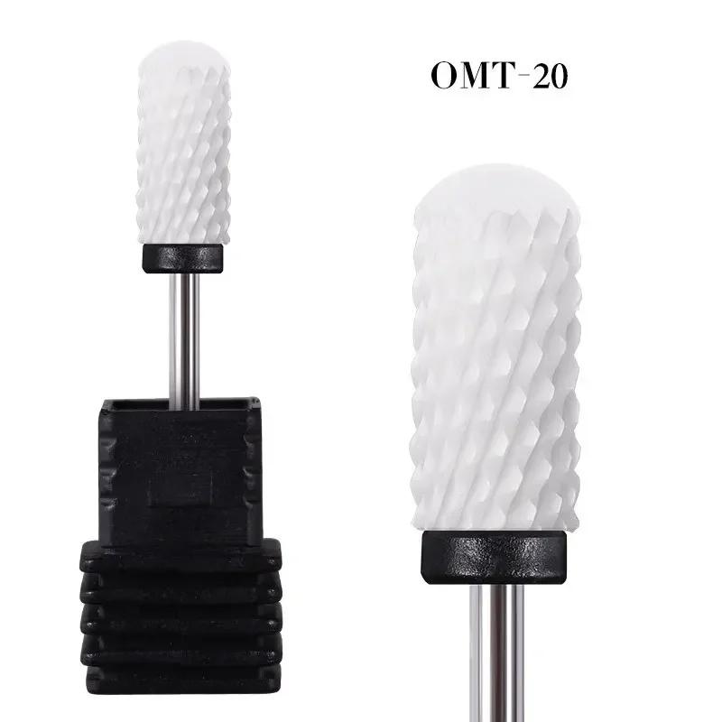 Ceramic Nail Drill Bit-3/32 Nail Drill Bits for Acrylic Nails Professional Electric Nail Drill for Crystal Nails Extension