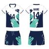 Volleyball Uniform Set Breathable Sports Training Jersey Men Women Striped Team Wear