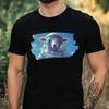 T-Shirt Herren Schaf als Astronaut Motiv Baumwolle Größe XS bis 5XL
