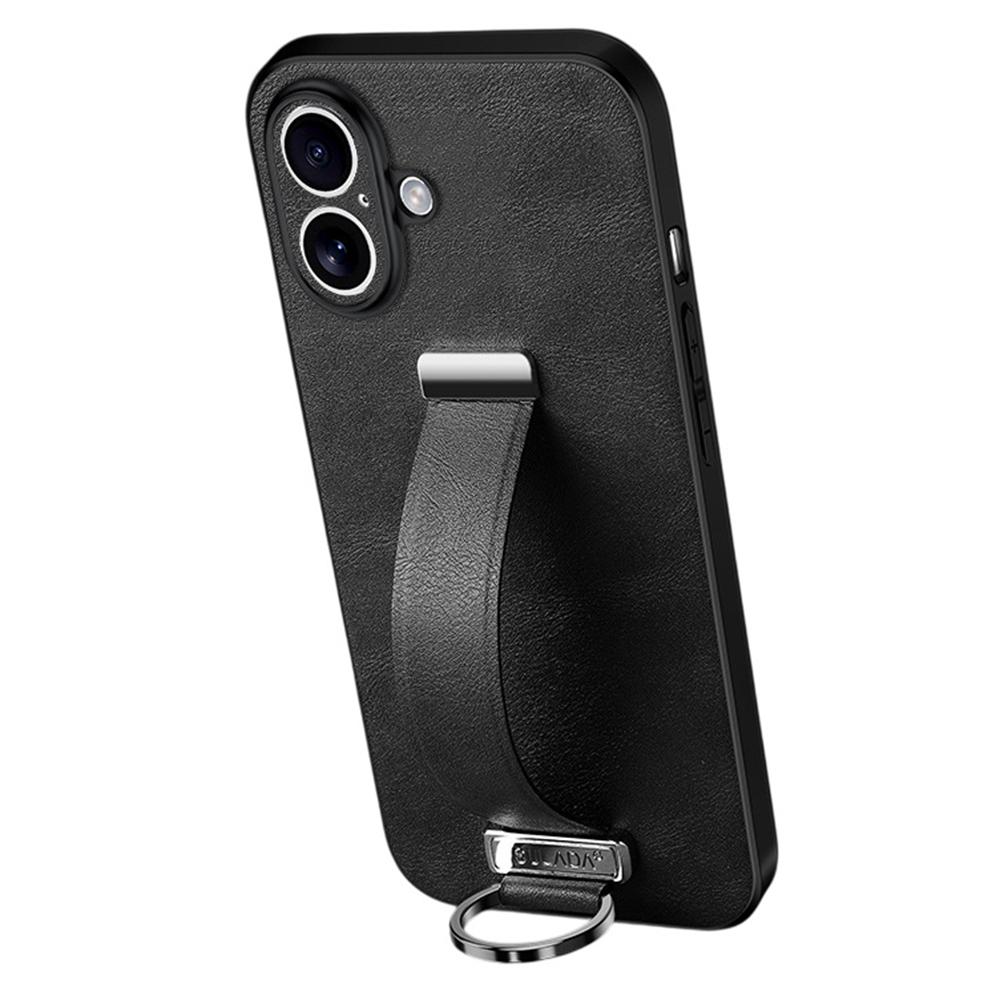 SULADA Fashion Series for iPhone 17 Case Wristband Kickstand Leather Back Phone Cover