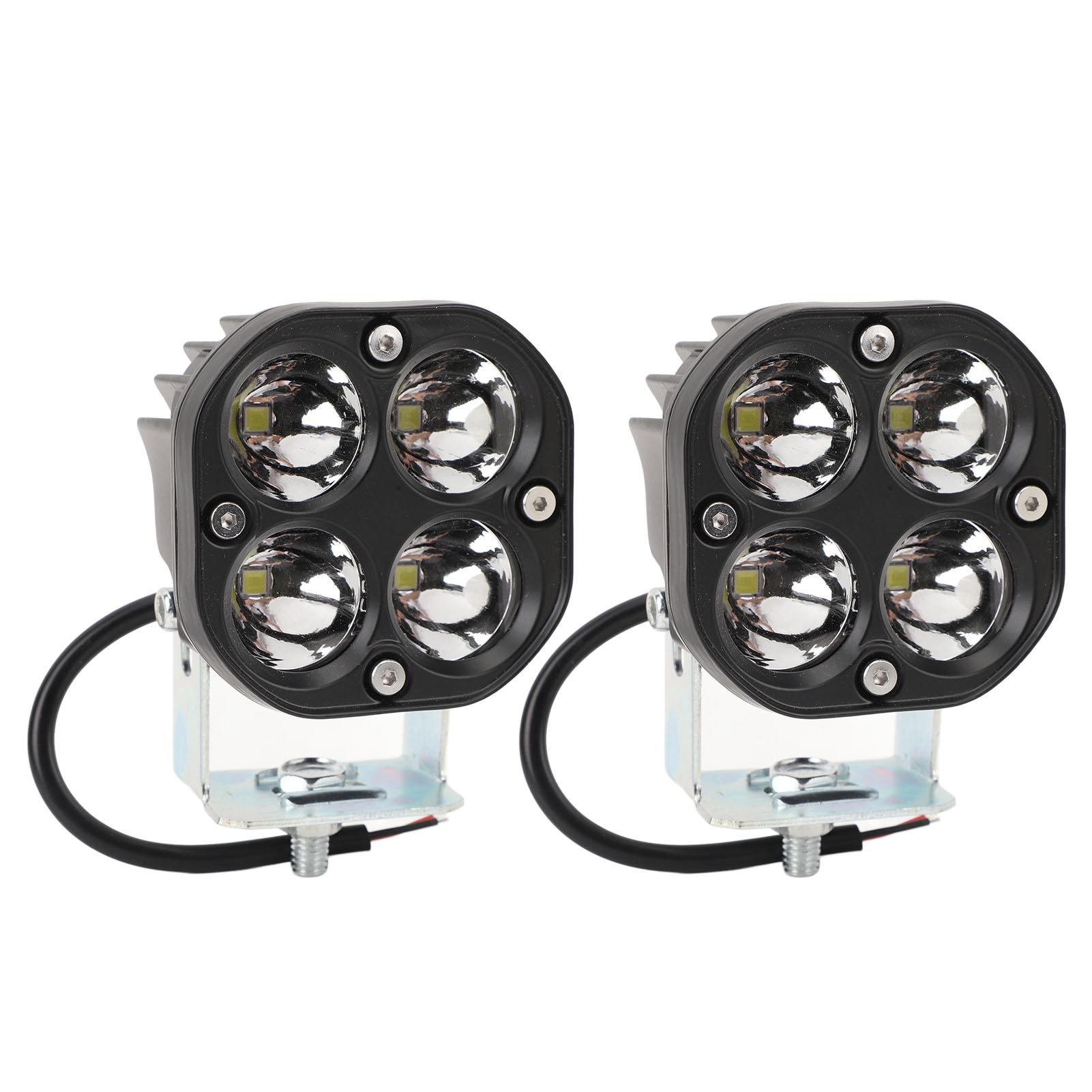 

2PCS 3in LED Pods Light Bar 8000LM Waterproof Off Road Driving Light for Car Front Bumper DC9 to