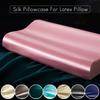 1 Pcs Luxury Satin Pillowcase Solid Color Satin Pillow Cover 30cmx50cm/40cmx60cm Pillowcase