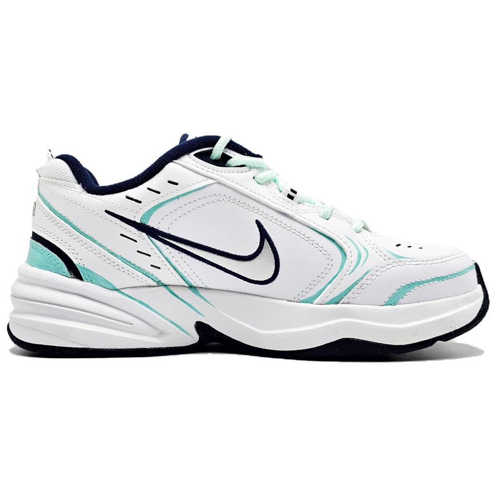Nike Air Monarch 4 Slip Resistant, Abrasion Resistant, Support, Height Increasing Low Top Chunky Sneakers Unisex 415445-102(Team145-)