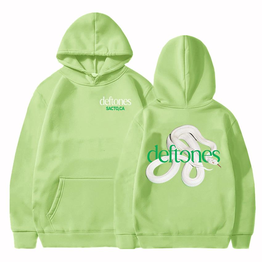 Deftones Private Music Hettegensere 2025 Album Grafisk Trykk Sweatshirts Høst Fleece Langermet Herreklær Unisex