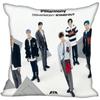 P1Harmony KPOP Cushion Cover Polyester Throw Pillow Case Super Soft Satin Fabric Cushion Cover Festive Home Decorative Cushions