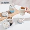 Sweet Heart Ceramic Portable Cup 420ml