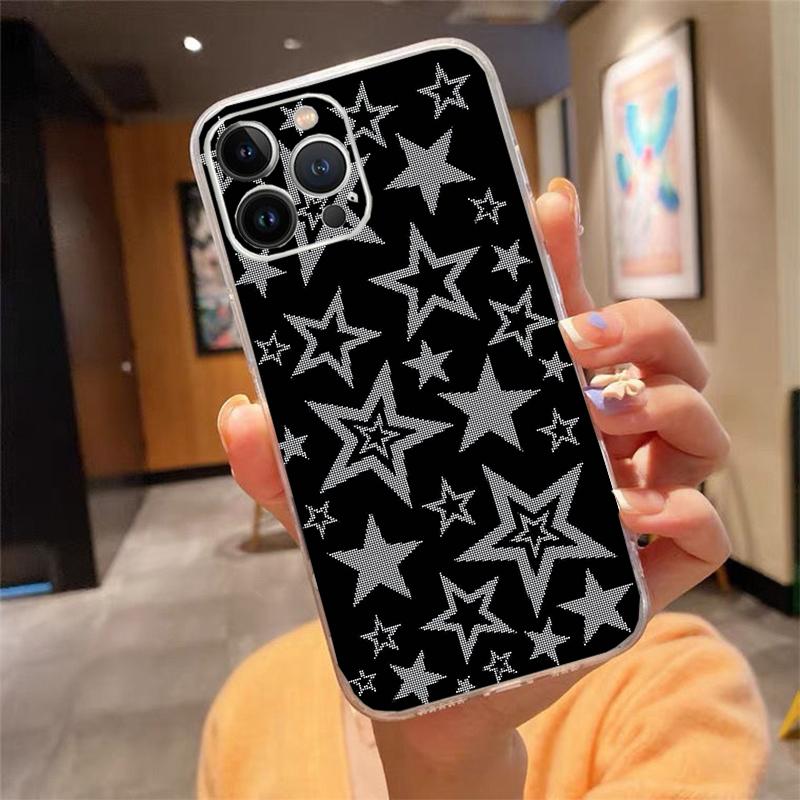 Phone Case Carcasa Funda For iPhone 17 Pro Max Air 16 15 14 13 Pro Max 15 16 Pro 15Plus 16E Star Art Case