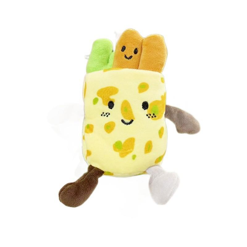 Guozi Jianbing Plush Keychain Cartoon Pendant Toys Bag Decoration Kids Gift