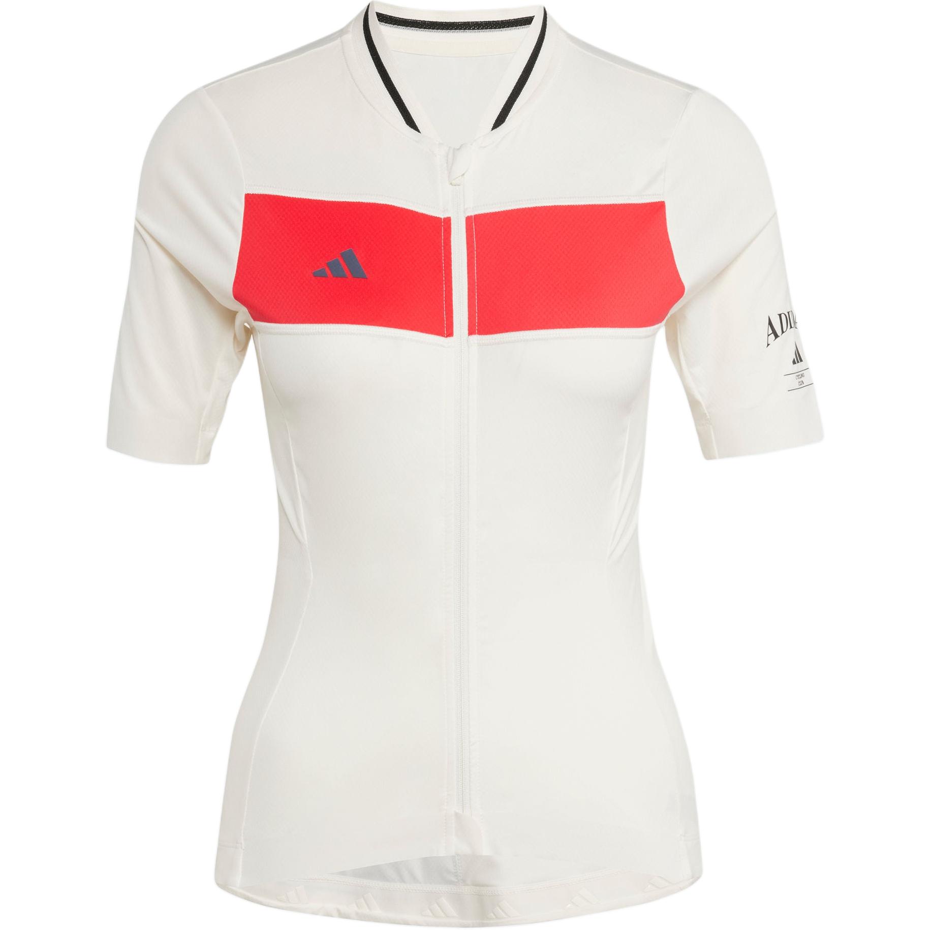 

Adidas Heritage Tempo Legacy Jersey Cycling Shirt With Reflective Details Women tops Pink-White Pure-Gem-Red JD7181 XS
