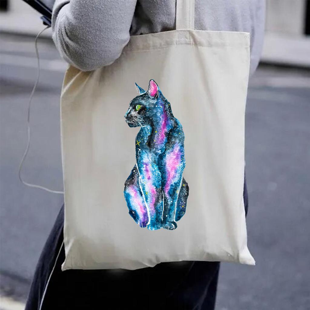 Ekologická a všestranná plátěná taška – ideální pro nakupování, skladování a knihy