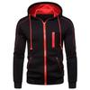 Autumn Men's Casual Sports Hooded Sweatshirt Solid Color Sweatpants Set