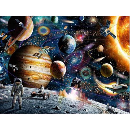 Colorful Planets Space Beauty 5D DIY Diamond Painting Embroidery Cross Stitch Home Decor