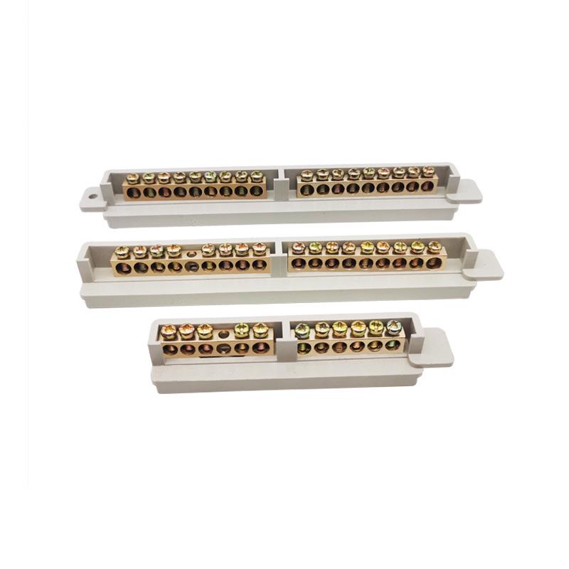 Merlan Two and Three-Section Neutral and Ground Terminals for PZ30 Distribution Boxes