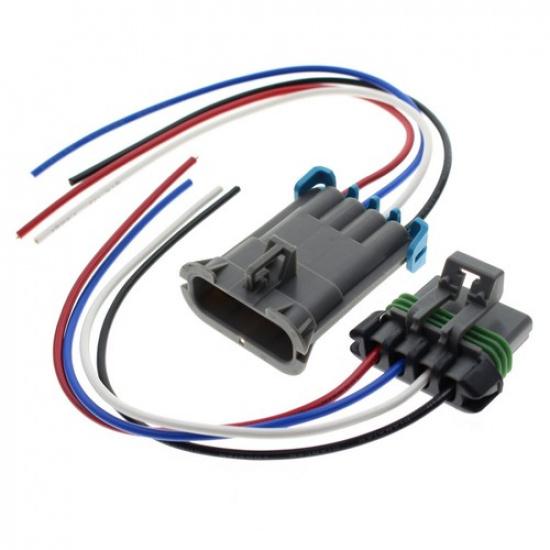 Forbuyers Saltdogg Connector Plug Repair Spreader Salter 4terminals Wire Harness
