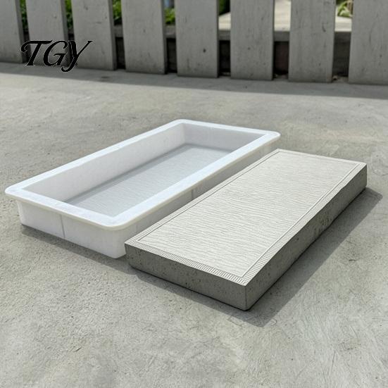 Decorative Cement Casting Molds Garden Stepping Stone Mold, Reusable Concrete Paver DIY Outdoor Landscaping Resin Path Mould for Backyard