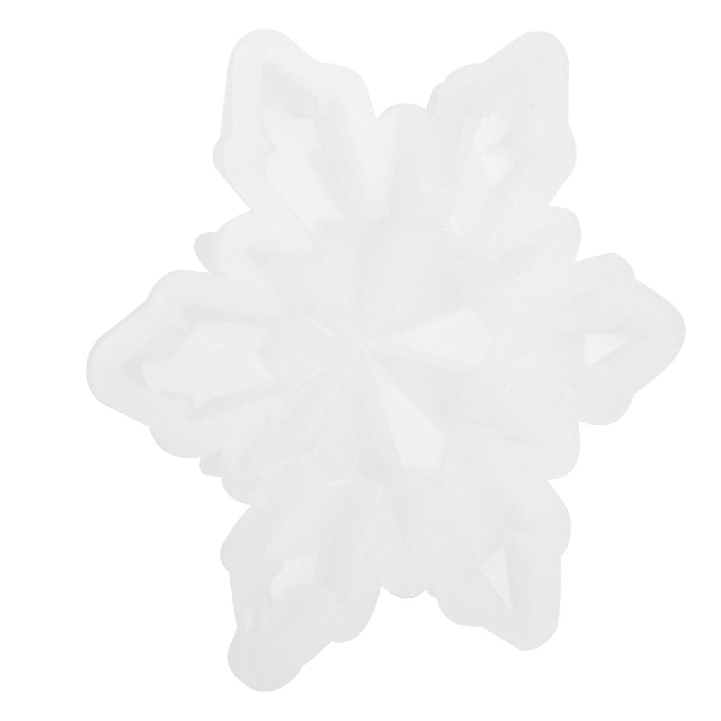 Schneeflocken Silikonform DIY Handwerk Schmuckanhänger Herstellungsform Zubehör