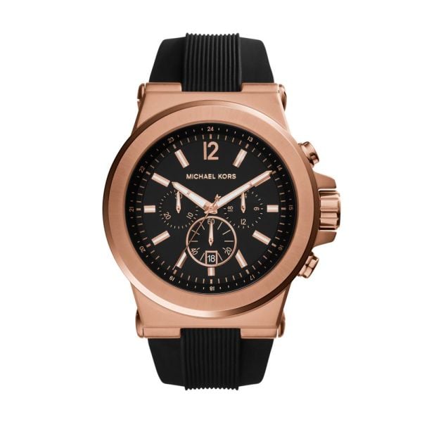 Женские часы Michael Kors Slim Runway из нержавеющей стали серебристого тона MK8184 чёрный