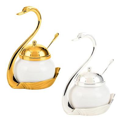 Seasoning Jar Pottery Seasoning Pepper Box Seasoning Container Condiment Pot Sugar Bowl for Salt Farmhouse Party Buffets Pepper