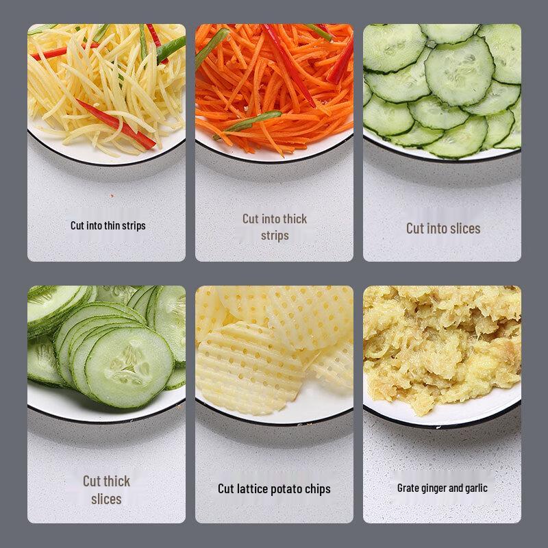 ecoco Stainless Steel Multi-function Vegetable Slicer