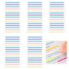 Sticky Notes Durable and Practical Sticky Notes In Various Colors PP Ultra-thin [5-pack] - (Macaron Card)